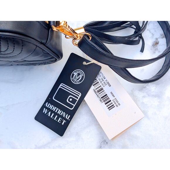 New Valentino Orlandi Vegan Leather Crossbody Bag & Wallet Set | NWT | MSRP $310 - Picture 10 of 12